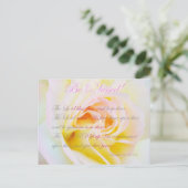 Seid gesegnet! postkarte (Stehend Vorderseite)