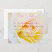 Seid gesegnet! postkarte (Vorne/Hinten)
