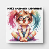 SEID GLÜCKLICH! FOTOPLATTE (Vorderseite)