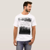 "SEID IHR EIGENER KOMPLEMENTÄR" White Basic T-Shirt (Vorne ganz)