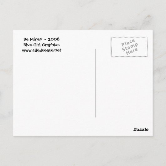 Seid ihr meins? postkarte (Rückseite)