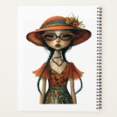 Seid ihr Quirky Whimsical Woman Planer (Rückseite)