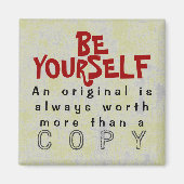 SEID IHR SELBST - Zaubertreue Magnet (Vorne)