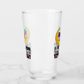 Seid ihr zu faul, um gestern zu sein.w glas (Links)