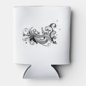 SEID KIND! Zitat zur inspirierenden Kalligrafie Dosenkühler (Vorderseite)