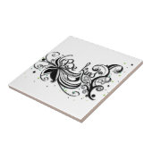 SEID KIND! Zitat zur inspirierenden Kalligrafie Fliese (Seite)