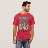 SEID LIVE IT up "ADD SPRINKLE SEIN. T-Shirt (Vorne ganz)