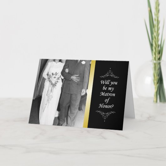 Seid mein Ehrengast? Einladung (Vorderseite)