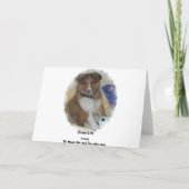 Seid mein feiertagskarte (Rückseite)