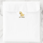 Seid mein Freund? Stern-Aufkleber (Tasche)