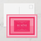 Seid mein postkarte (Vorne/Hinten)