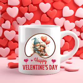 Seid mein Valentin? - Engagierte Hingabe Zweifarbige Tasse