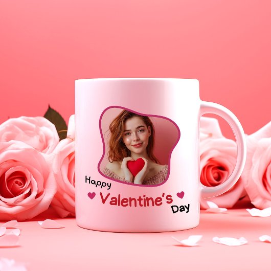 Seid mein Valentin? - Romantische Flüster Zweifarbige Tasse