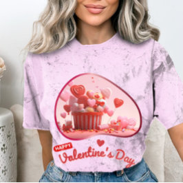 Seid mein Valentin? - Sweetheart's Embrace T-Shirt