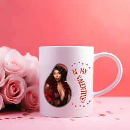 Seid mein Valentin? - Tender Kisses Zweifarbige Tasse