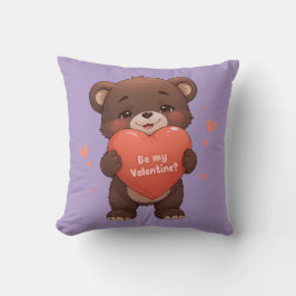 Seid mein Valentine? Kissen