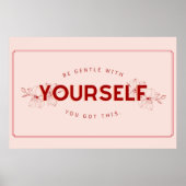 SEID MIT DEINEM SELBST, DASS DU DIES GOT POSTER (Vorne)