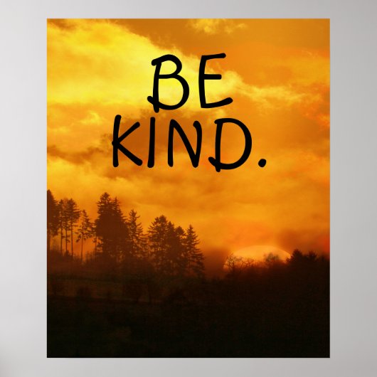 SEID NATUR MORGENS SONNENSCHIRM. POSTER (Vorne)
