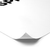 SEID NEIS ODER LEER MEIN SPITVENTIL AUF EUCH POSTER (Ecke)