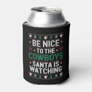 Seid nett zu den Cowboys, der Weihnachtsmann beoba Dosenkühler