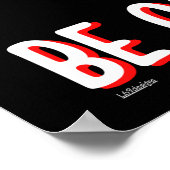 SEID NICE ODER SEIN komisches Zitat? Poster (Ecke)