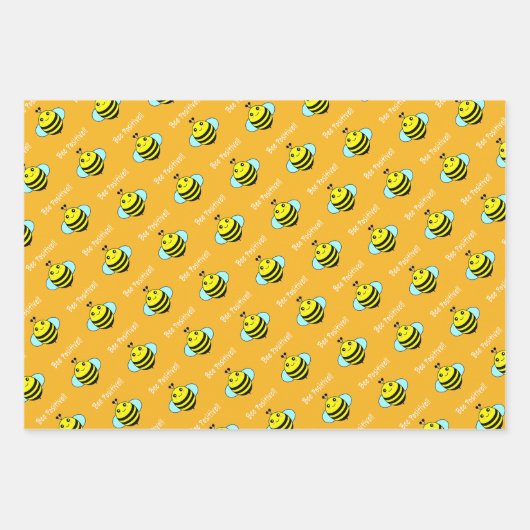 Seid positiv! geschenkpapier set (Vorderseite 3)