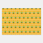 Seid positiv! geschenkpapier set (Vorderseite)