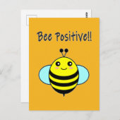 Seid positiv! postkarte (Vorne/Hinten)