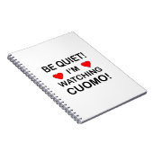 SEID RUHIG! Ich schaue mir KUOMO an Notizblock (Rechte Seite)