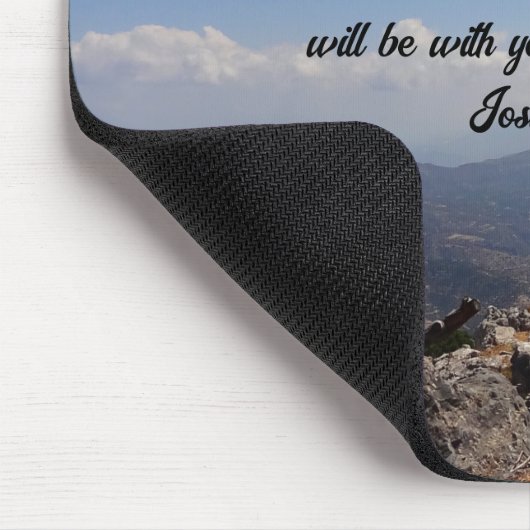 Seid stark und mutig Joshua 1:9 Bibelverse Mousepad (Ecke)