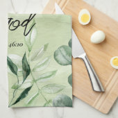 Seid still und wisst, dass ich GOTT bin Geschirrtuch (Viertel Falte)