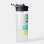 Seid still und wisst, dass ich Gott Psalm 46:10 bi Trinkflasche (Rechts)