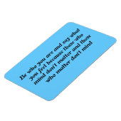 Seid, wer ihr seid magnet (Linke Seite)