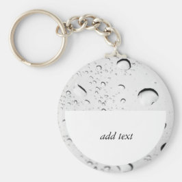 Seide auf Glas Schlüsselanhänger