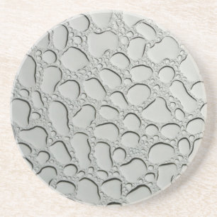 Seide auf Glasdach Getränkeuntersetzer