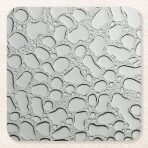 Seide auf Glasdach Rechteckiger Pappuntersetzer