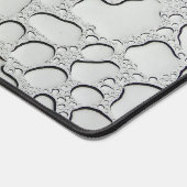 Seide auf Glasdach Schreibtischunterlage (Ecke)