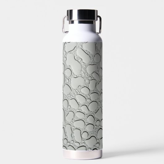 Seide auf Glasdach Trinkflasche (Vorne)