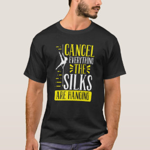 Seide aus der Luft für den Zirkus der Treppe Aeria T-Shirt