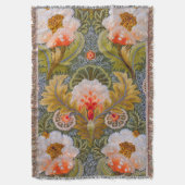 Seide Boho Decke (Vorderseite Vertikal)