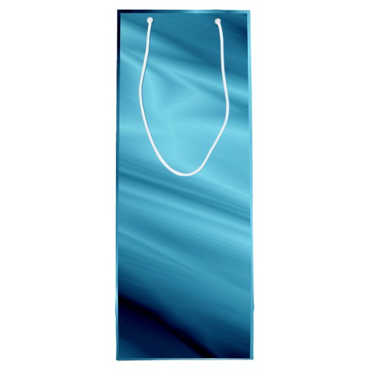 Seide Geschenktüte Für Weinflaschen (Rückseite)