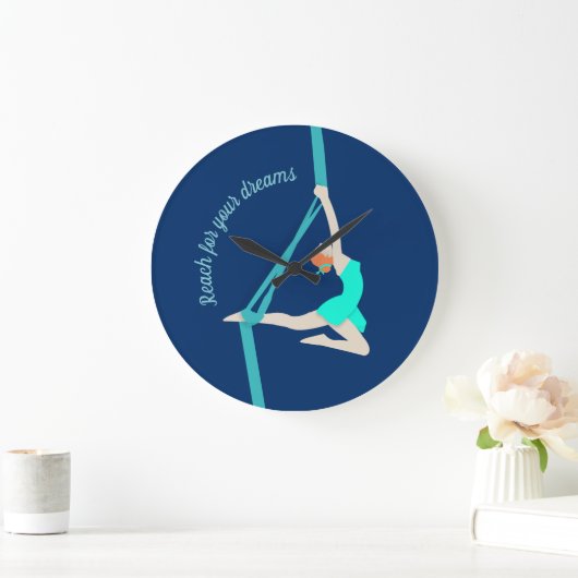 Seide Große Wanduhr (Zuhause)