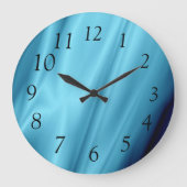 Seide Große Wanduhr (Vorderseite)