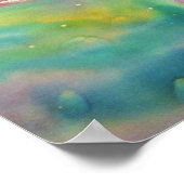 Seide Ich glaube an Angels Poster Art Malerei (Ecke)