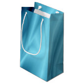 Seide Kleine Geschenktüte (Rückseite Schrägansicht)