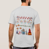 Seide & Laterne Harmonie Asche T-Shirt (Rückseite)