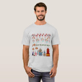 Seide & Laterne Harmonie Asche T-Shirt (Vorne ganz)