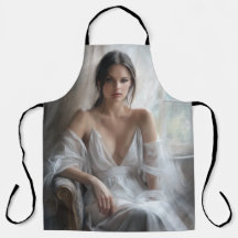 Seide und Licht: Fensterportrait