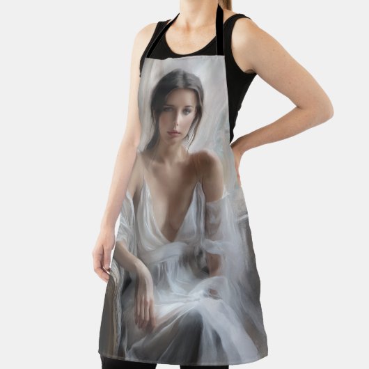 Seide und Licht: Fensterportrait Schürze (InSitu)