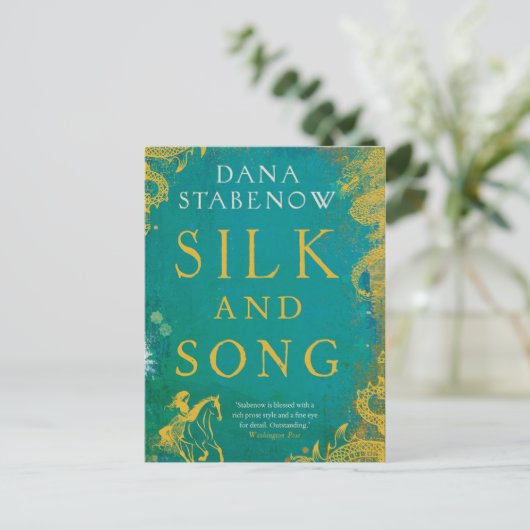 Seide und Liedpostkarte Postkarte (Stehend Vorderseite)